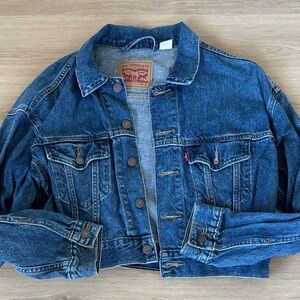 Levi's Dark Blue Denim Jacket